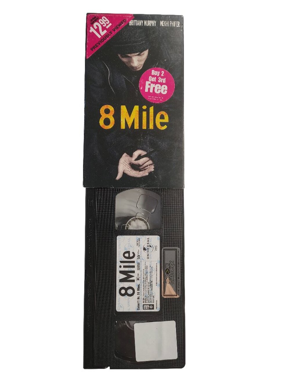 (2002) 8 Mile Rated R Musical/Drama VHS Cassette Tape
